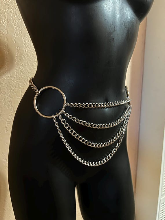 O Ring Chain Belt - Etsy display picture 1