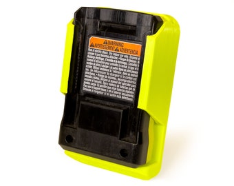 Ryobi 40v Battery Charger Wall Mount 40 Volt OP403 OP403A OP404VNM (by Supgrades)