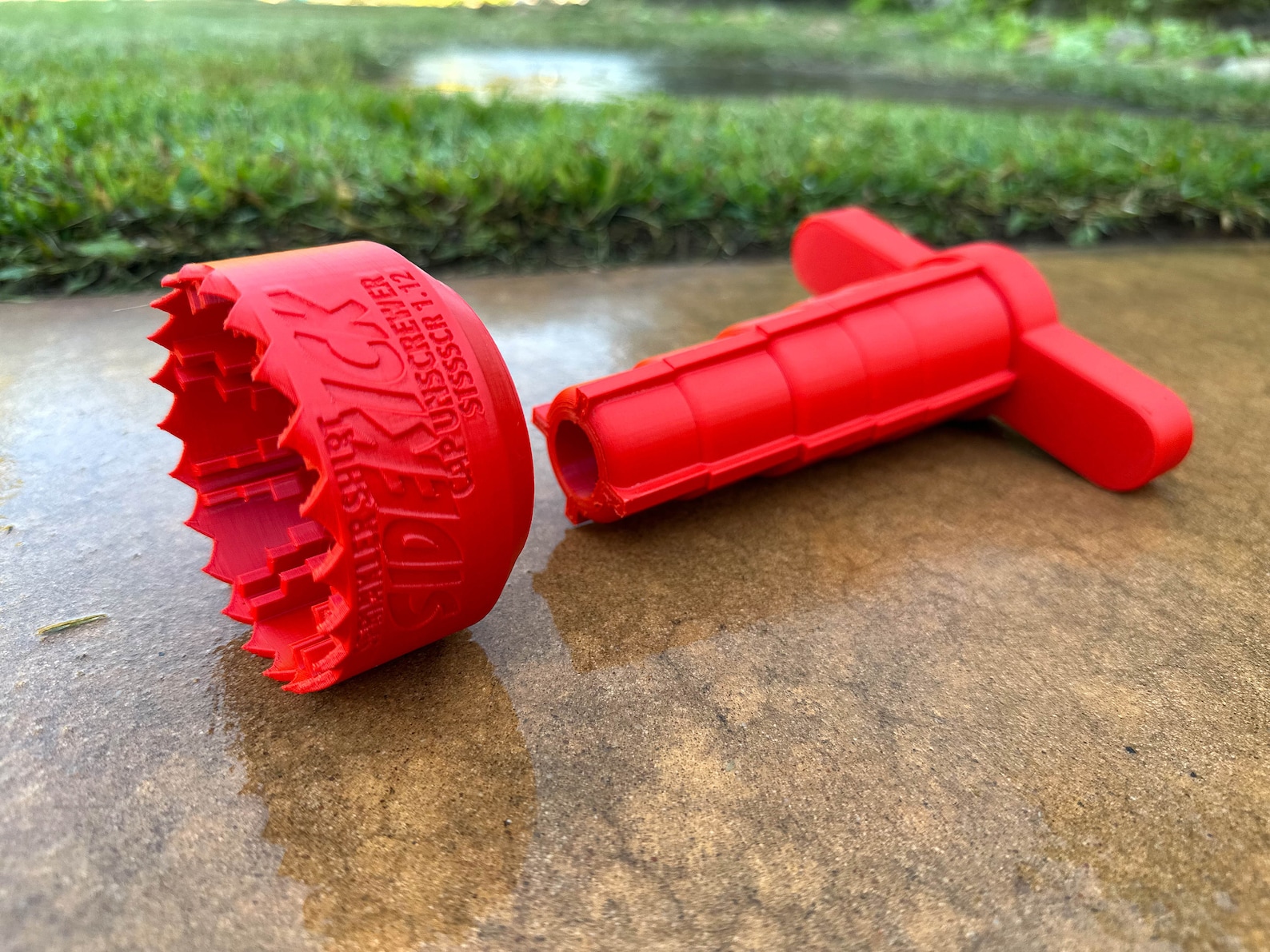 Sprinkler Head Irrigation Removal and Replacement 4in1 Tool Removes