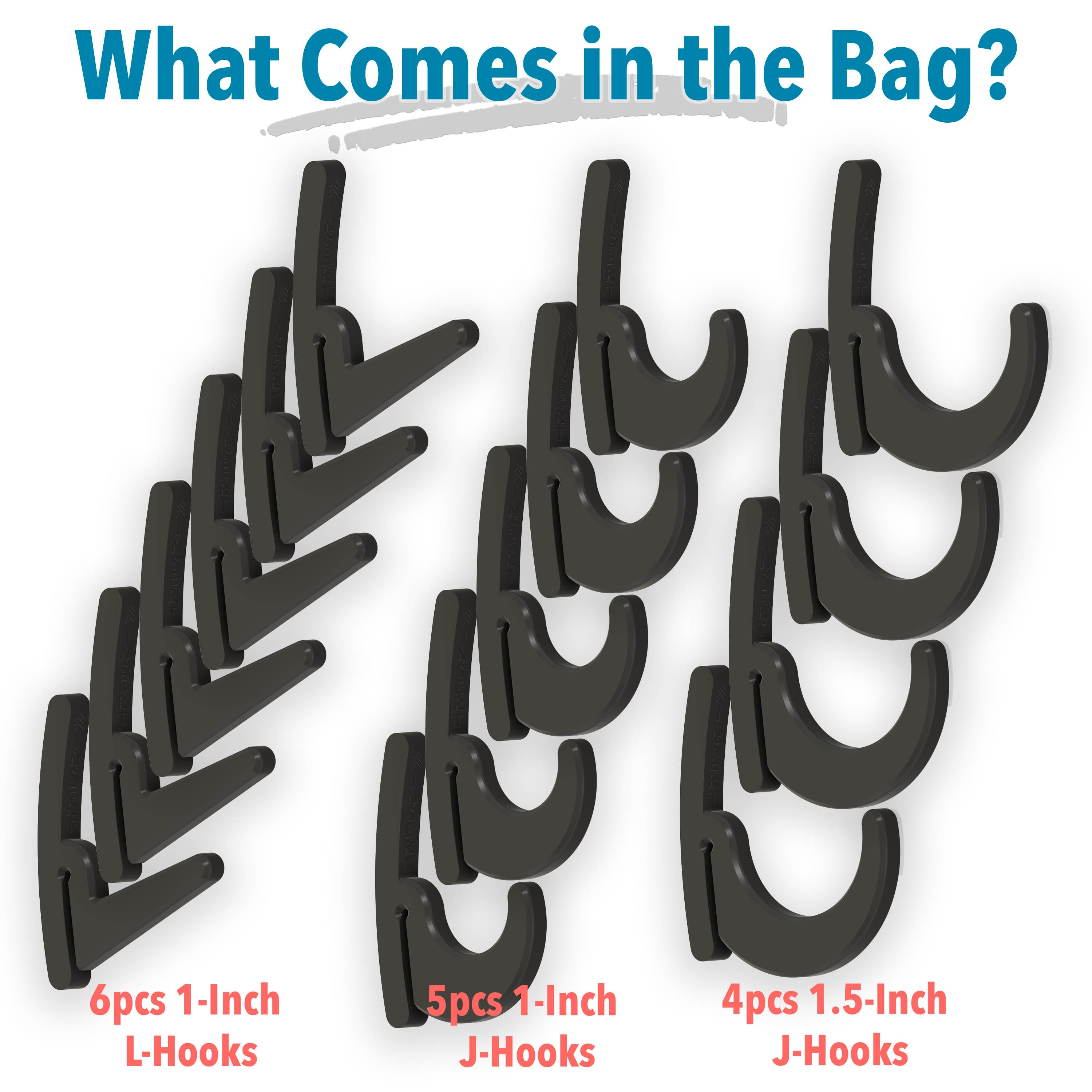 Bearclaw Universal Hooks for Garage Shelving and Industrial Storage ...