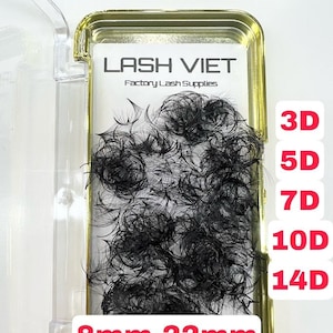 Premade fans  Premium quality 8mm-22mm 3D,5D,7D 0.07  ,10D 0.05 , 14D 0.03 promade fans handmade fans  eyelash fans Volume Fans Curl C CC D