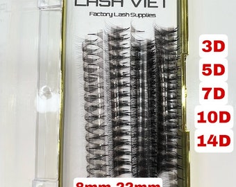 EXPRESS FANS Premade fans  Premium quality 8mm-22mm 3D,5D,7D 0.07  ,10D 0.05 , 14D 0.03 promade fans handmade fans  eyelash fans
