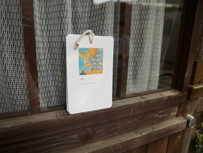 2023 Calendar Handmade Simple Country Calendar 100 Eco Etsy
