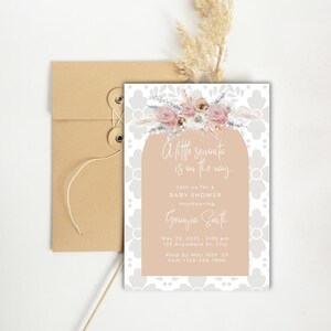 Una piccola senorita sta arrivando, Cielito Lindo Baby Shower, Invito Babyshower Cielito Lindo, Invito Baby Shower a tema Talavera