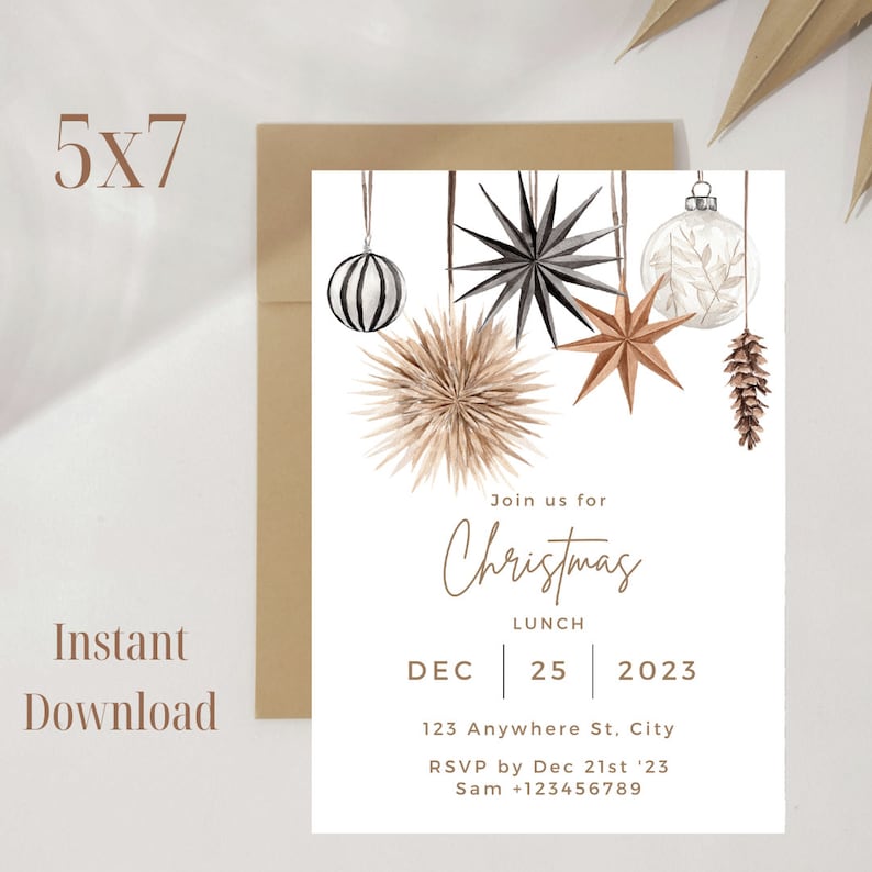 christmas-lunch-party-invitation-brunch-luncheon-dinner-winter-holiday