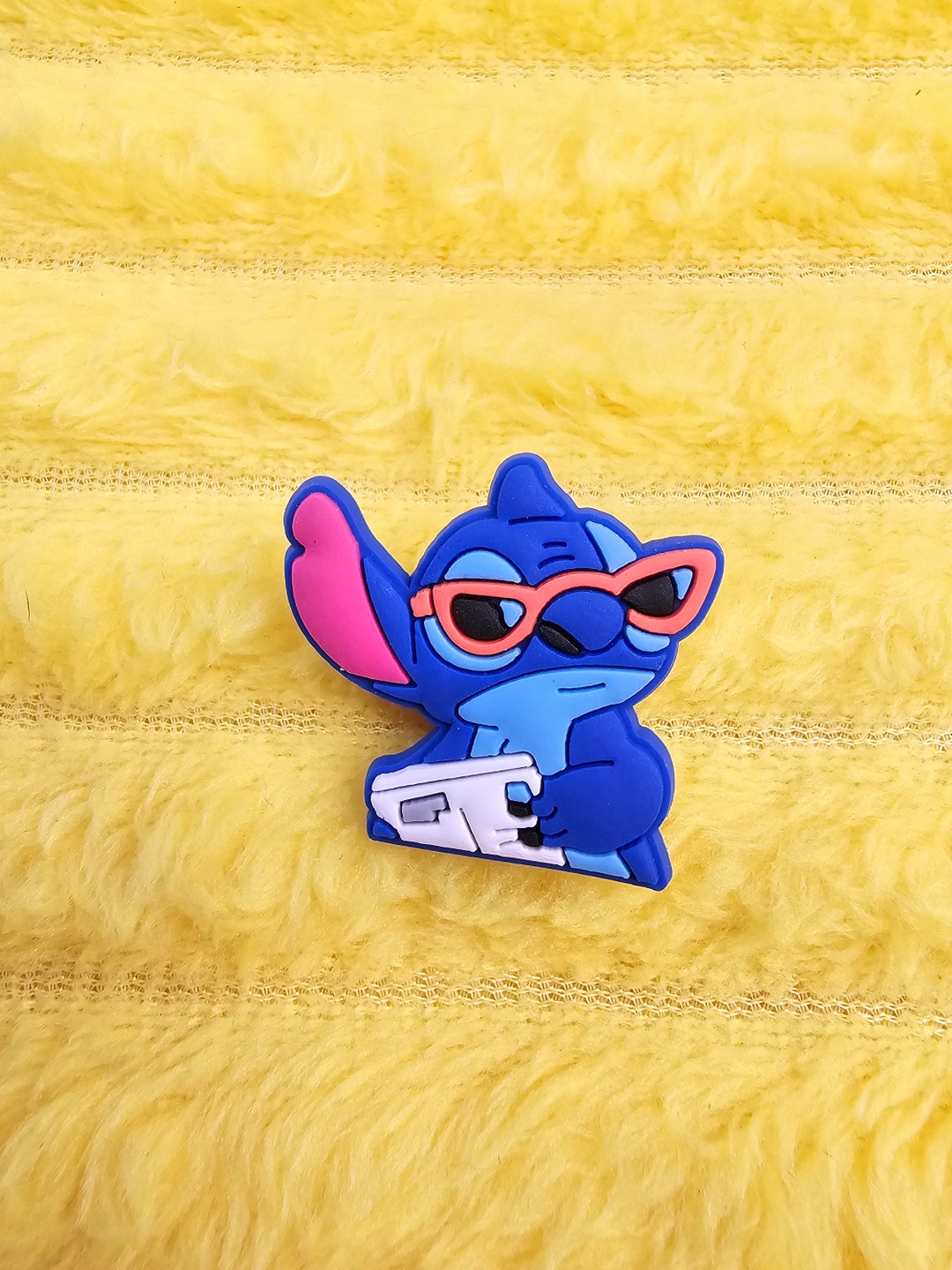 Stitch Newspaper Lilo & Stitch Crocs Charm - Etsy