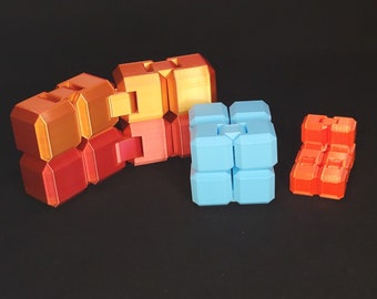 3D Printed Infinity Cube (Specialty Colors)
