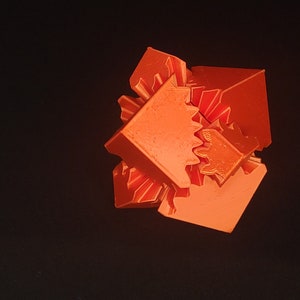 3D Printed Gear Cube Fidget (Specialty Colors)