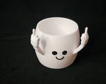 3Dプリント中指プランター（スペシャルカラー）
