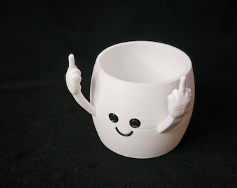 3Dプリント中指プランター（標準色）
