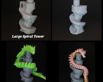 Dragón articulado flexible impreso en 3D (colores especiales)