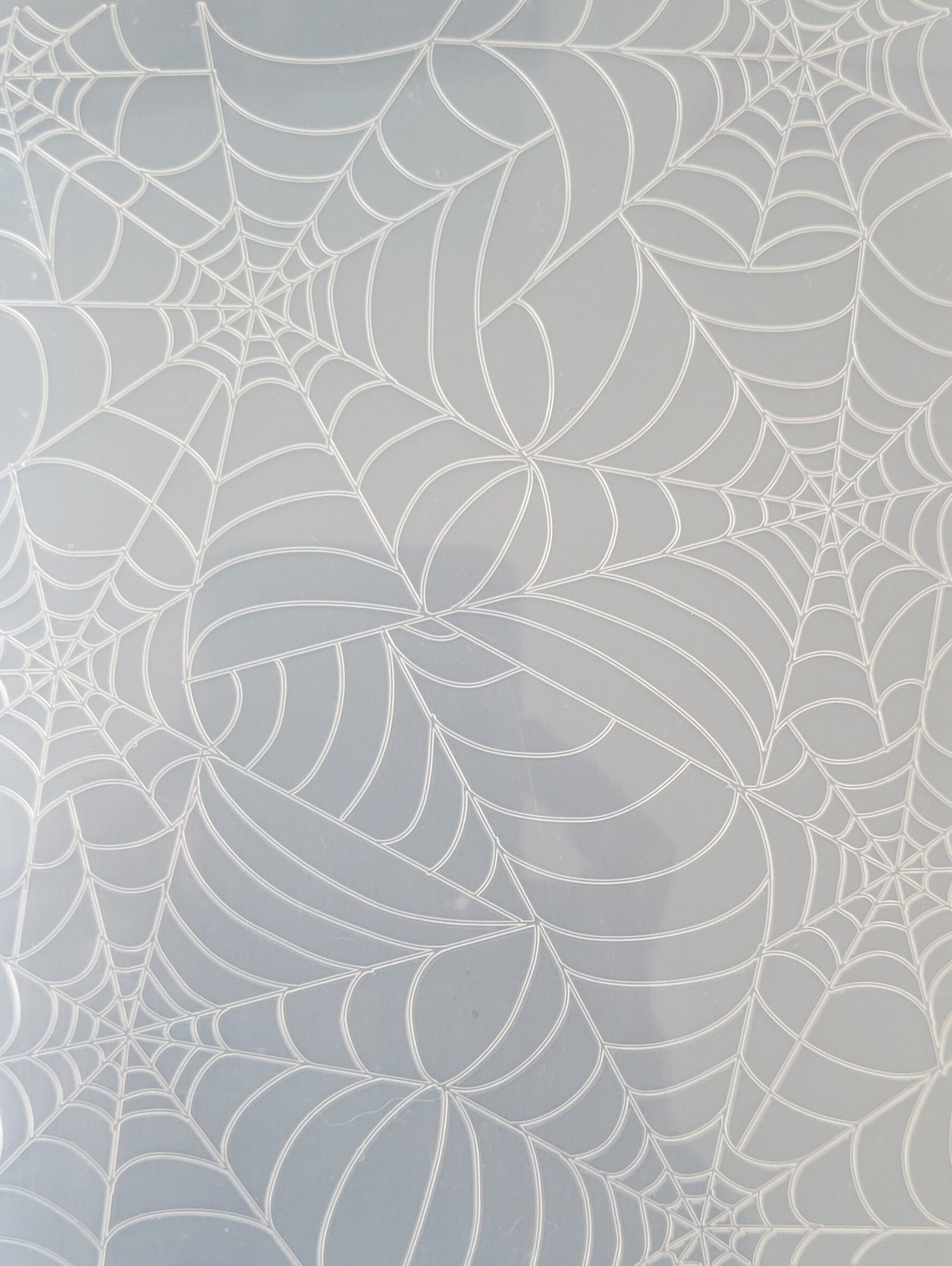 Spiderweb Design Parchment for Embossing in Royal Icing, Cookie Embossing Paper, Printing Into