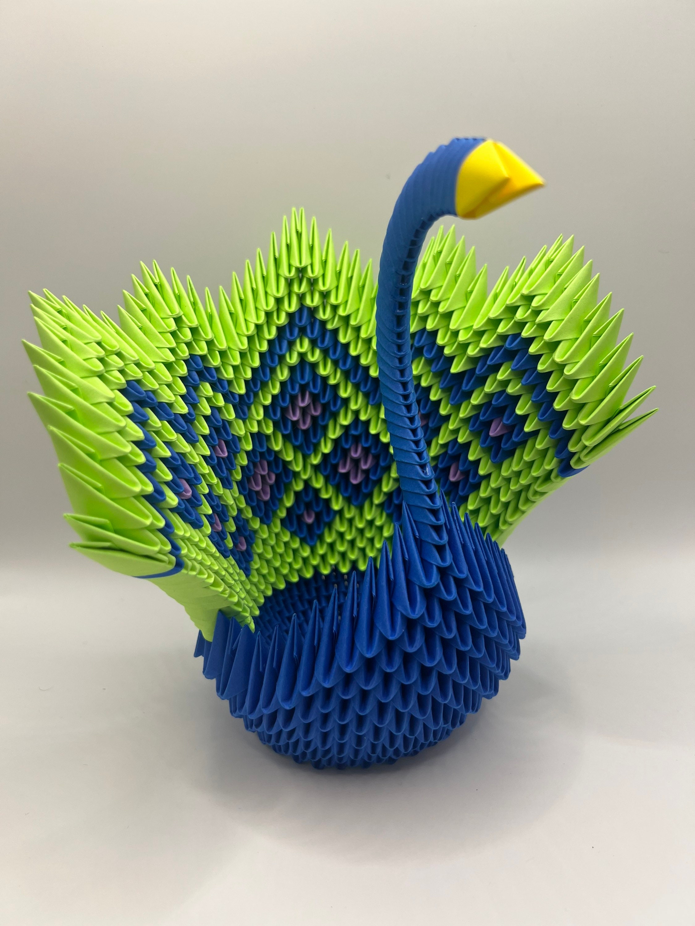 3d Origami Peacock - Etsy 日本