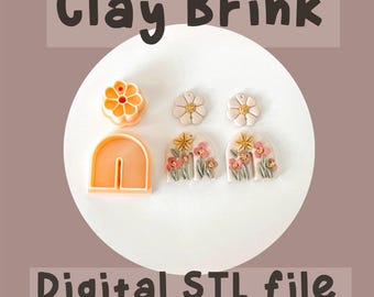 bungelen kleisnijder stl, polymeerkleisnijder stl-bestand, digitaal stl-bestand, ovale polymeerkleisnijder, oorbel STL-bestand, digitale STL-download