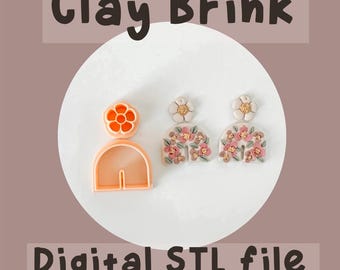 bungelen kleisnijder stl, polymeerkleisnijder stl-bestand, digitaal stl-bestand, ovale polymeerkleisnijder, oorbel STL-bestand, digitale STL-download