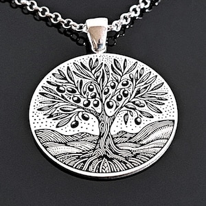 YAFEINI Collana Con Albero Della Vita Collana Con Ciondolo Albero - Foto 7