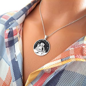 Sterlingzilveren ketting Kleine Prins | Aanpasbare hanger afbeelding 9