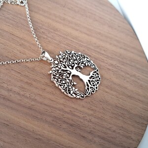 Tree of Life Sterling Silver Necklace | Handmade Celtic Pendant - Etsy