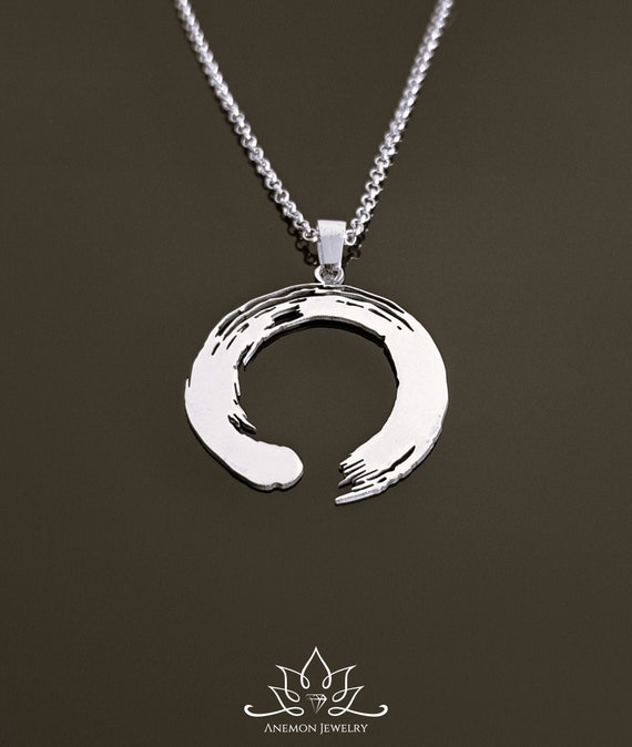 Enso circle necklace deals