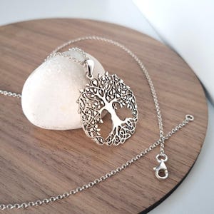 Tree of Life Sterling Silver Necklace | Handmade Celtic Pendant - Etsy