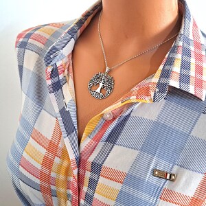 Tree of Life Sterling Silver Necklace | Handmade Celtic Pendant - Etsy