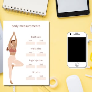 Fitness Planner, Weight loss, Wellness Planner, Workout Tracker, Fitness Journey, Diet Tracker, Digital Fitness Planner