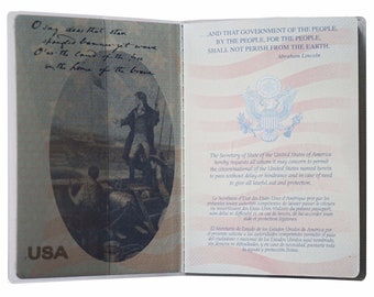thumbnail image 2 of Clear Vinyl Passport Cover Protector - ID Card Holder Case By Millennial Essentials 2 of 6