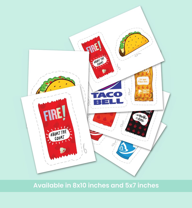 Taco Bell Banner Taco Bell Themed Party Taco Bell Bunting Taco Bell