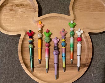 Beaded Pens - Mickey Mouse
