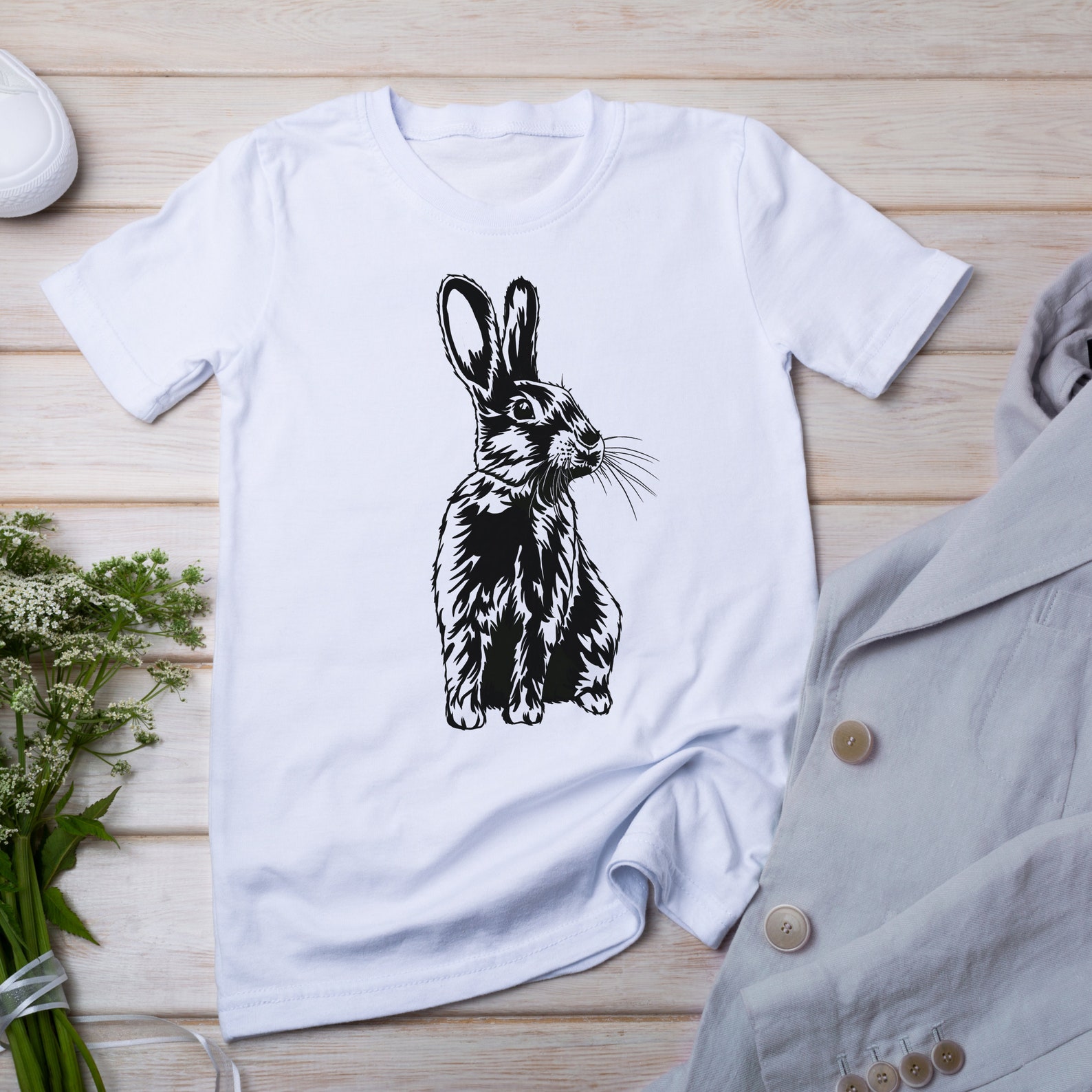 Download Rabbit Svg Rabbit Svg | Bunny Svg | Hare Clipart | Easter Svg | Spring Clipart ...