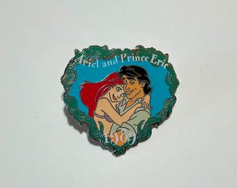 Disney Trading Pin: Ariel and Prince Eric (The Little Mermaid)