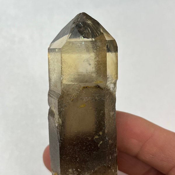 NV, USA, Gem Clear Citrine Scepter, Peterson Peak, Hallelujah Junction, Nevada, United States