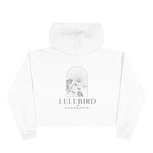 Custom Logo Crop Hoodie zdjęcie 6