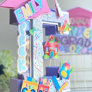 Pre-k Graduation 3D Letter, Graduation 2024, Vpk Graduate, Graduation ...