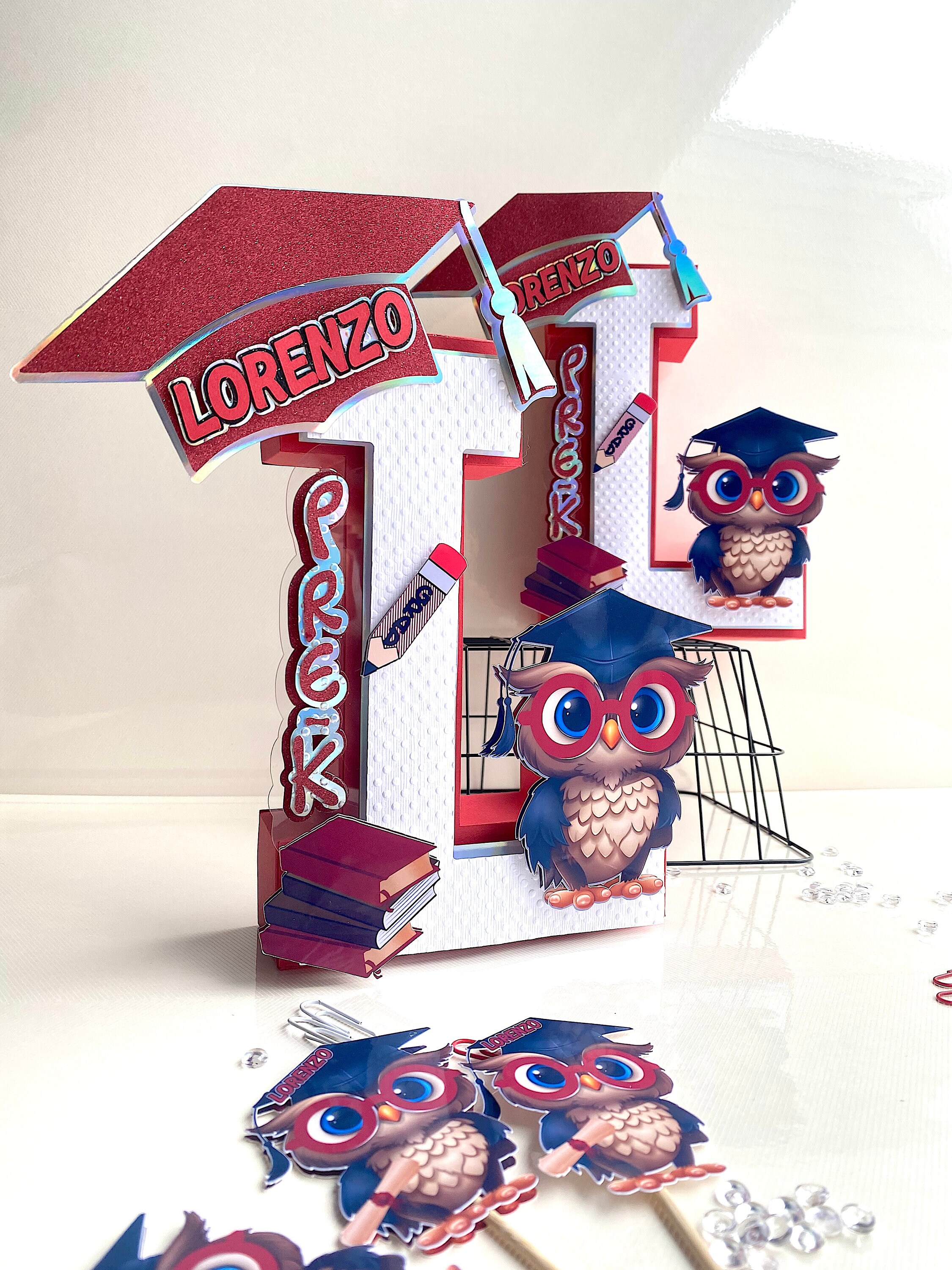 Pre-k Graduation 3D Letter, Graduation 2024, Vpk Graduate, Graduation ...