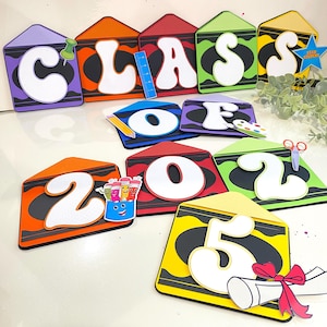 Happy Graduation Banner Kindergarten Graduation Theme Party Decorations Pre-K Congrats Banner Class of 2025 Classroom Decor Banner Class of