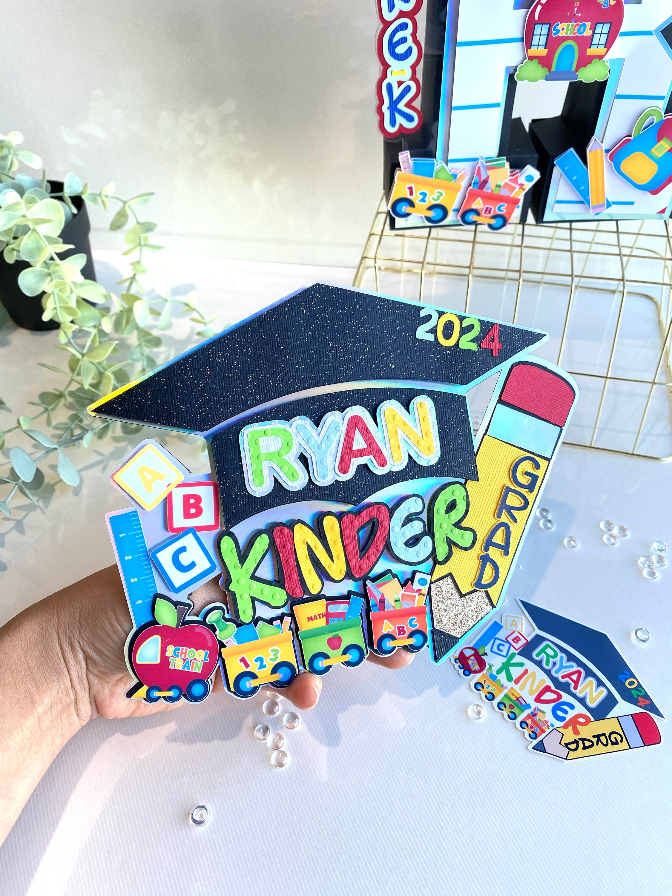 Personalized Pre-k Graduation Cake Topper, Class of 2026 - Etsy