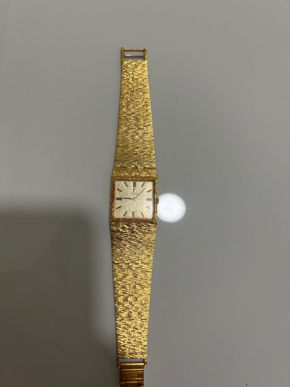 Vintage Rare Omega Gold Plated Watch Etsy