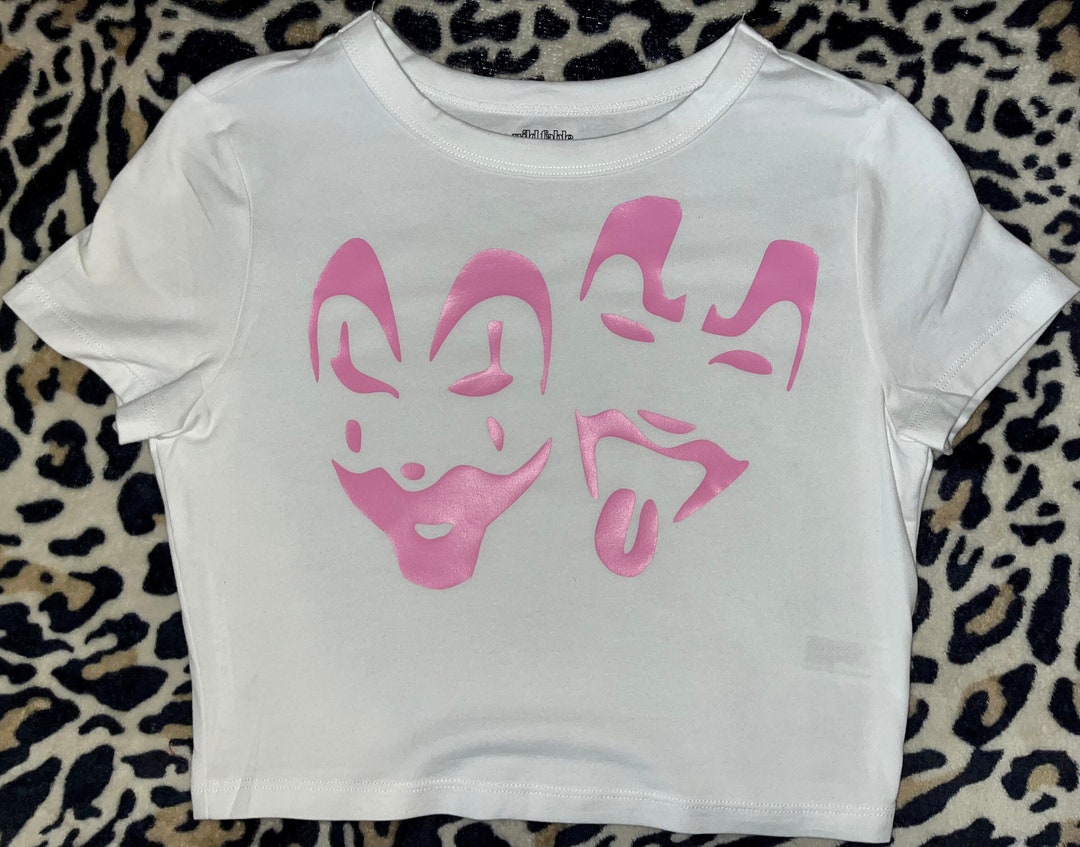Icp Face Paint Cropped Tshirt Etsy