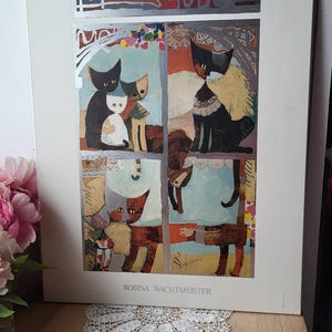 Rosina wachtmeister cat prints - Etsy 日本