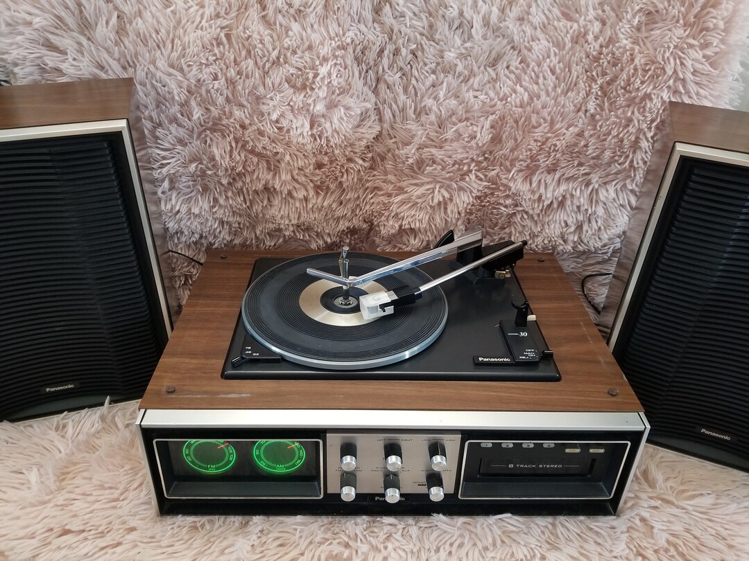 Vintage Panasonic SE-2080C Stereo Record Music Center Radio