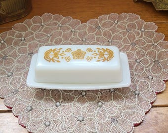Pyrex Butterfly butter dish
