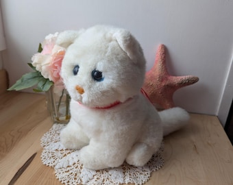 24k Polar Puff White Cat Stuffed Animal Plush Toy 21