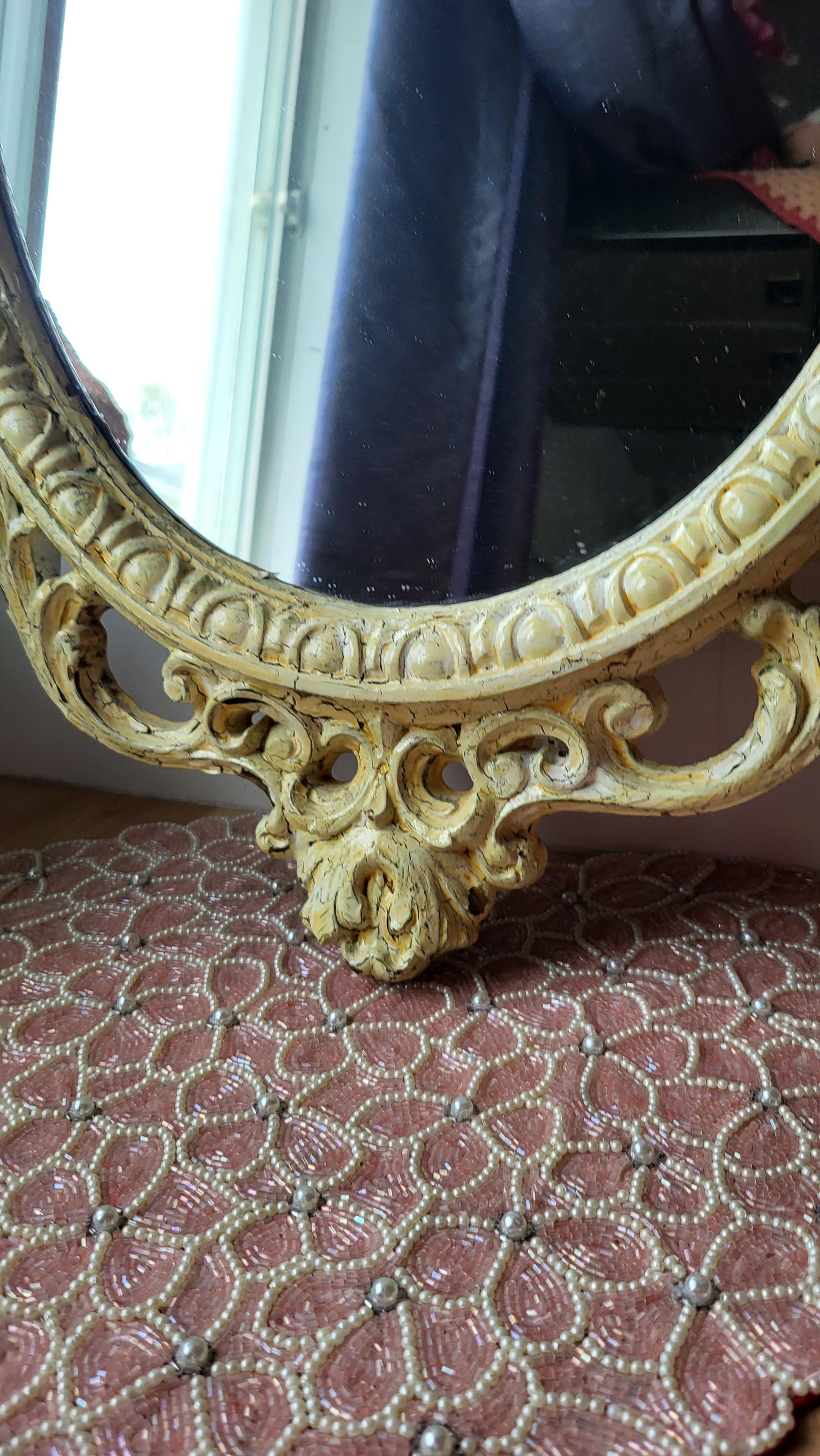 Vintage Windsor Art Products Mid Century American Ornate Mirror