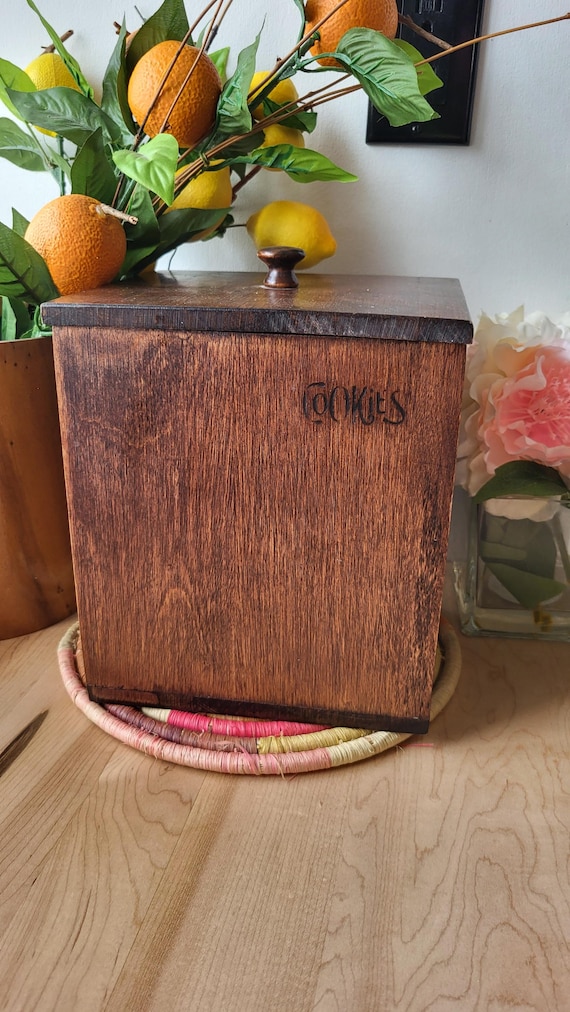 木製クッキージャー ヴィンテージ 【公式通販】