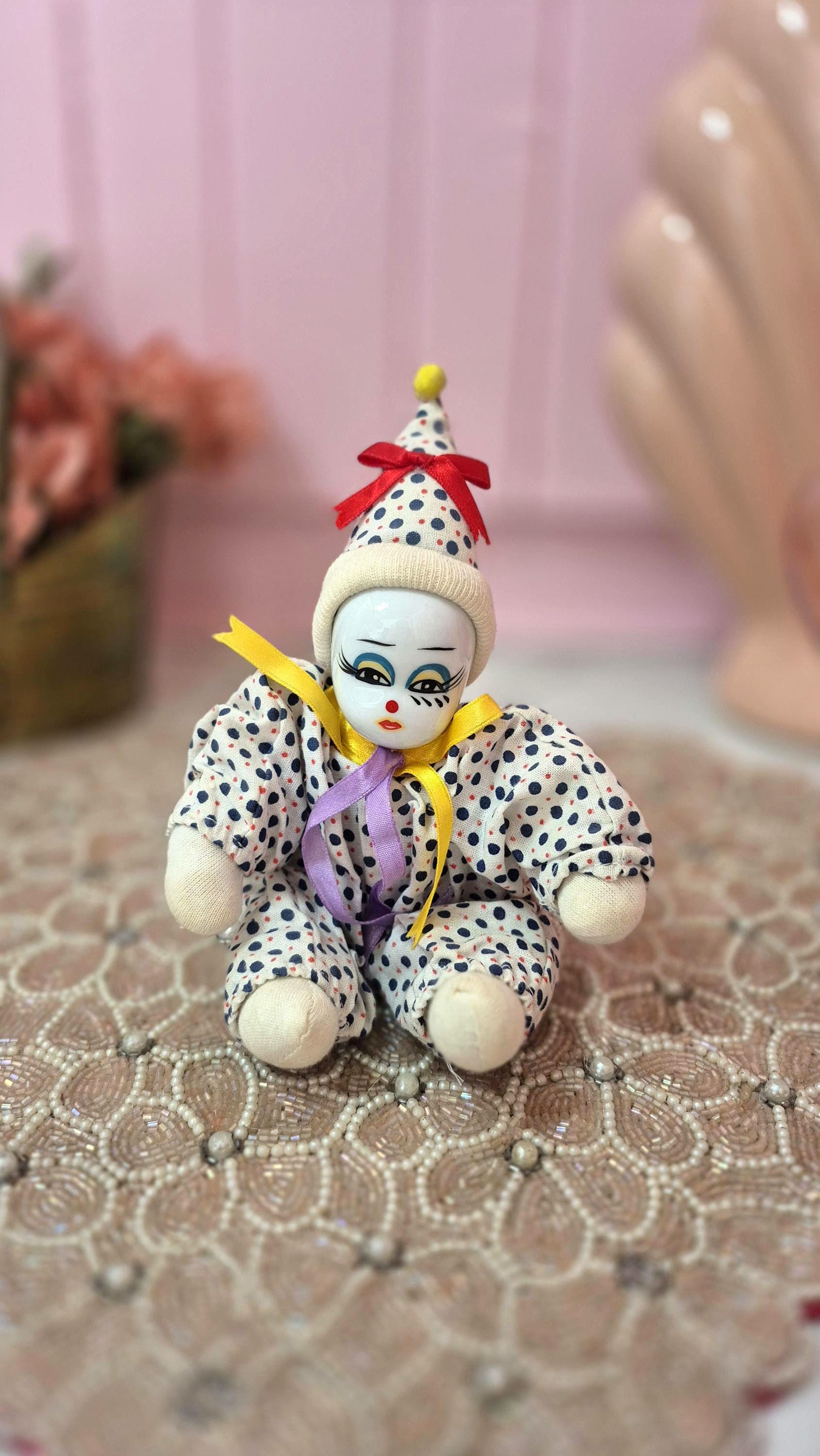 Blue Clown Figurines & Knick Knacks - Etsy