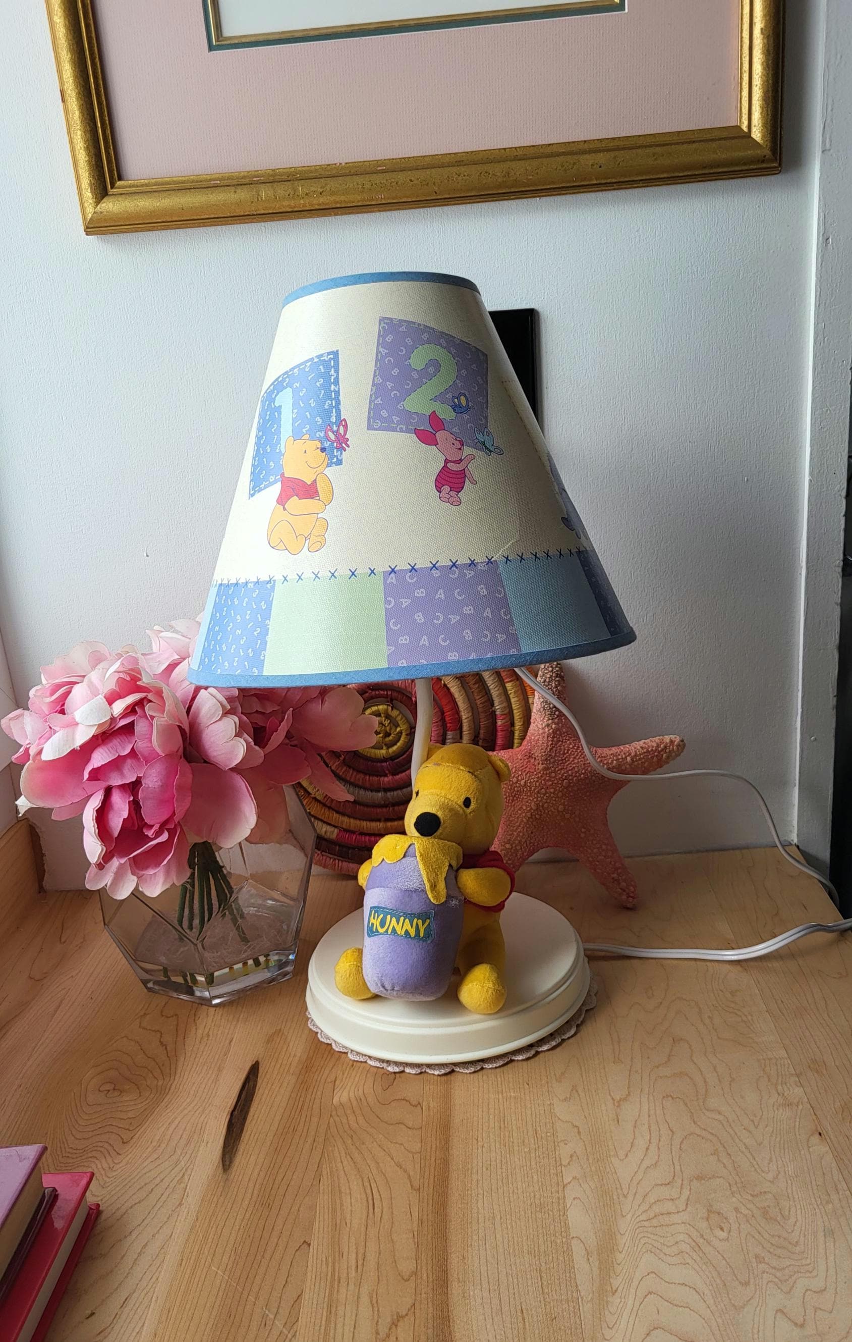 Vintage Winnie the Pooh Table Lamp - Etsy
