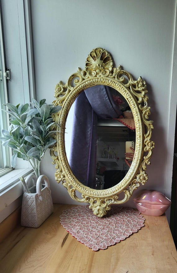 Vintage Windsor Art Products Mid Century American Ornate Mirror