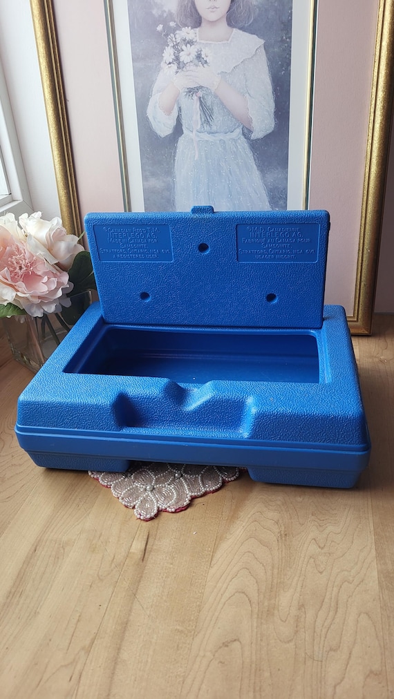 Vintage Blue Lego Case Made in Canada Samsonite 1980s - Etsy