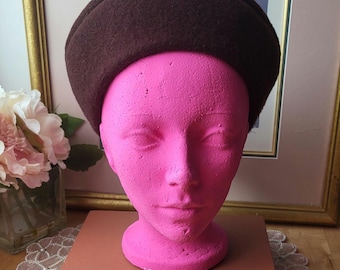 Adolfo II 80s Wool Hat Paris New York Adolfo II Women display picture 2